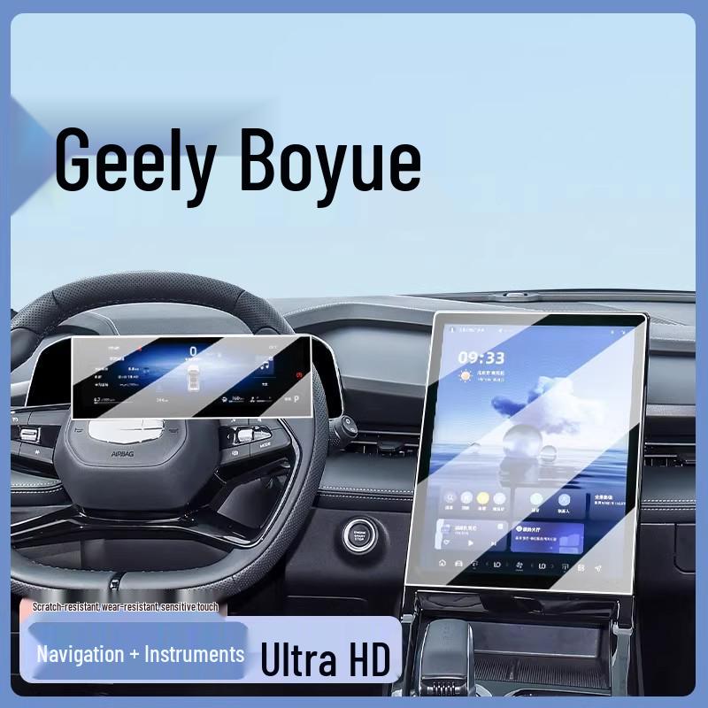 Hartowana Folia Ochronna na Ekran do Nawigacji Geely Boyue