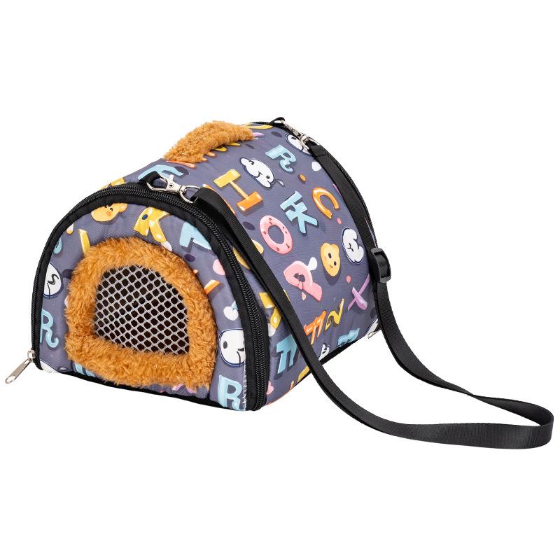Portable Small Animals Carrier Bag, with Soft & Breathable Design, Hedgehog Chinchilla Reptile Carrier, Reptile Transport Bag