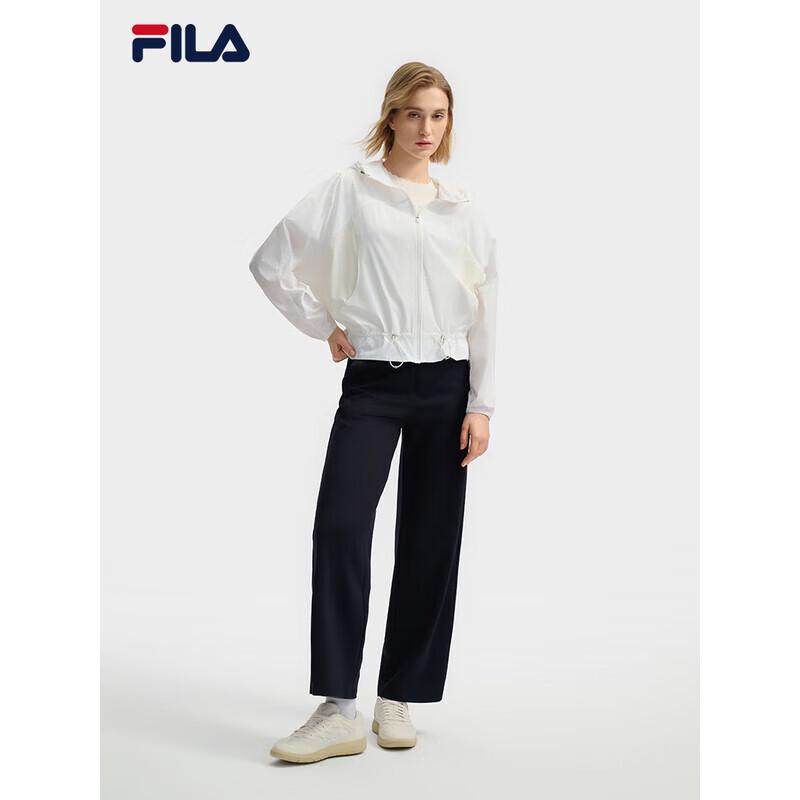 FILA Women's 2025 Summer Hooded Sun Protection Woven Jacket