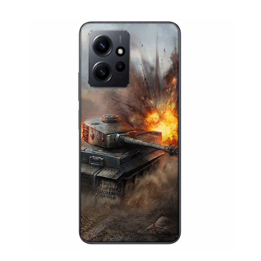 World Of Tanks Game Phone Case For Redmi Note 14 15 Pro 5G 13 12 Pro Plus 11 11T 11E 11S 10 Pro 10S 9 9S Cover Cell Clear TPU Ca