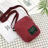 Genți de umăr din velur moale, la modă, pentru femei, portabile, retro, articole de toaletă, căști, ruj, genți crossbody