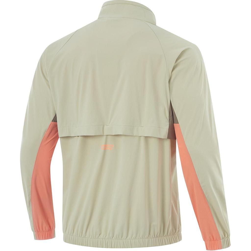 Li Ning Color Block Zip Up Stand Collar Comfortable Breathable Casual Jacket Men Jackets Ceramic-Secret AJDU205-2