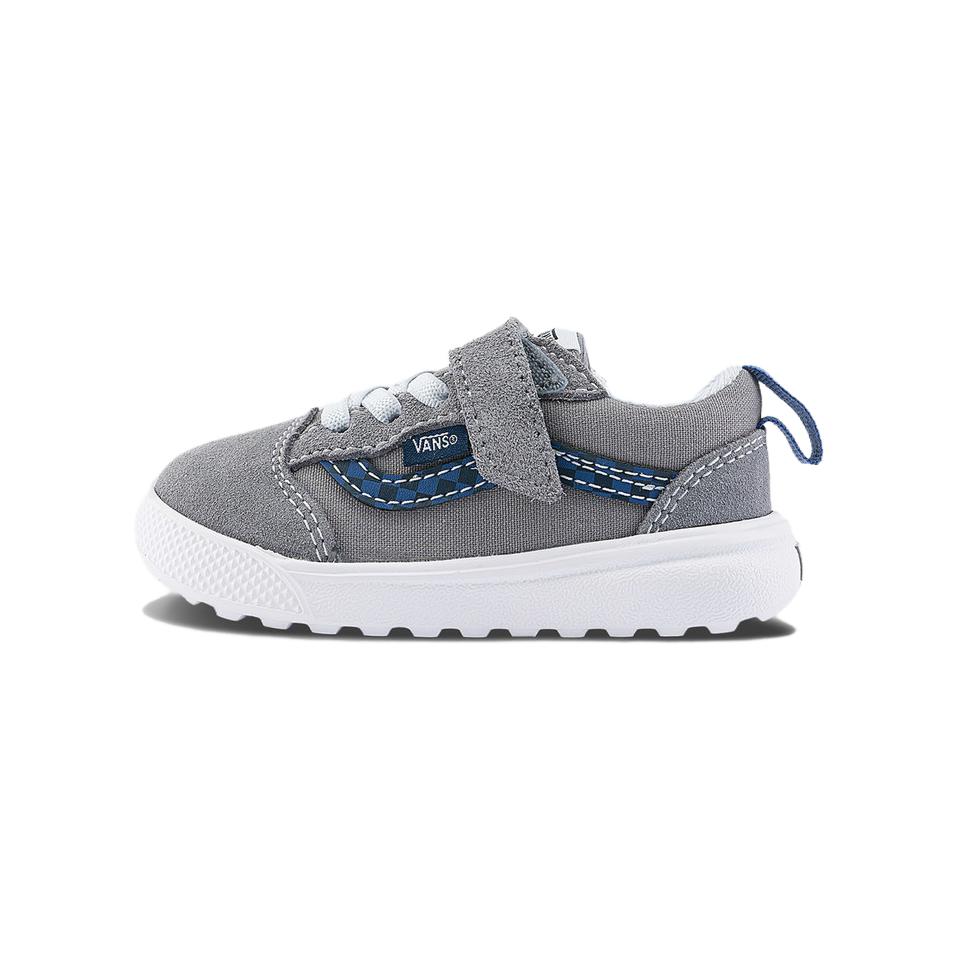 

New Vans UltraRange Collection 66 Low Top Toddler Shoes Gray Blue Infant And Toddler VN000BV6Y31 26