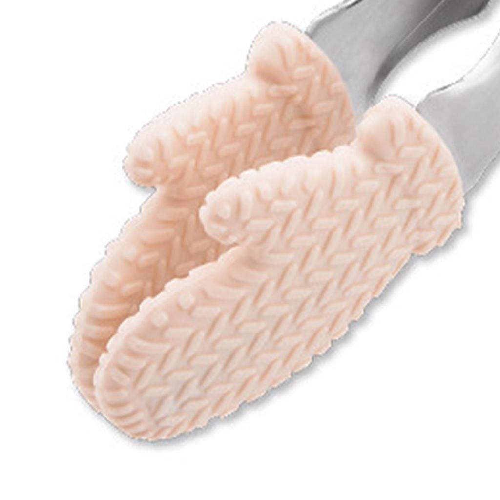 Food Tong Silicone Anti Slip Hand Palm Shaped Food Tongs 9inch Bread Serving Food Tong for Bread Baking Barbecue