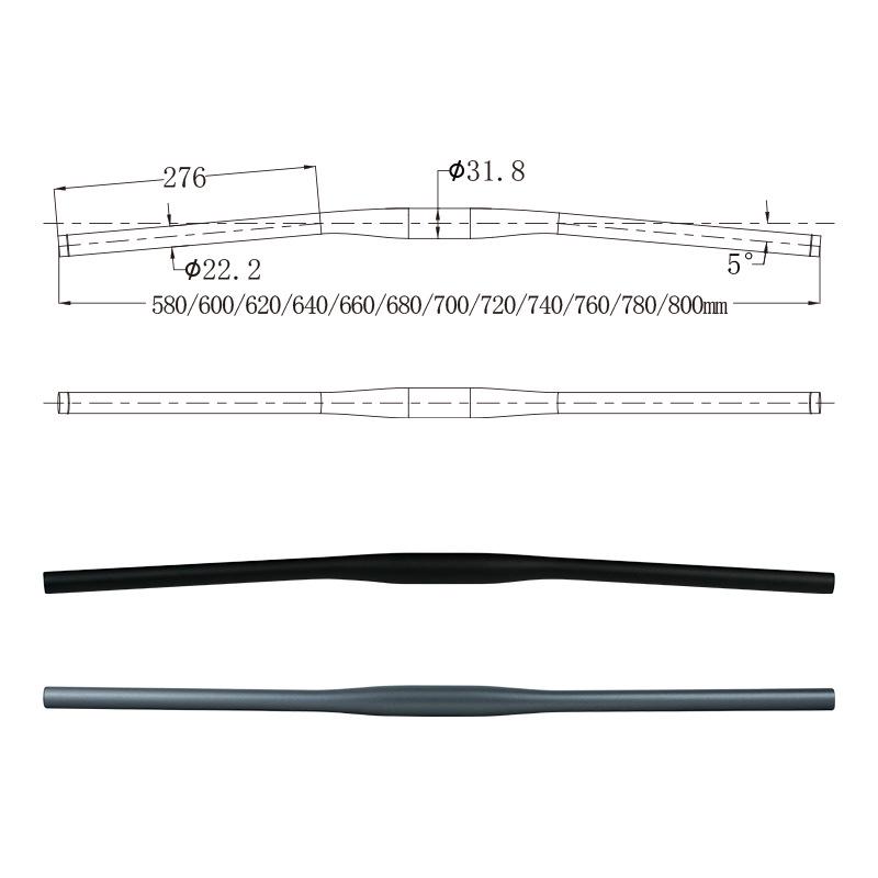 Z04 Carbon Fiber Mountain Bike Flat