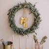 Shabby Christmas Cow Bells Vintage Tranquil Wind Chimes  Christmas Tree Decoration