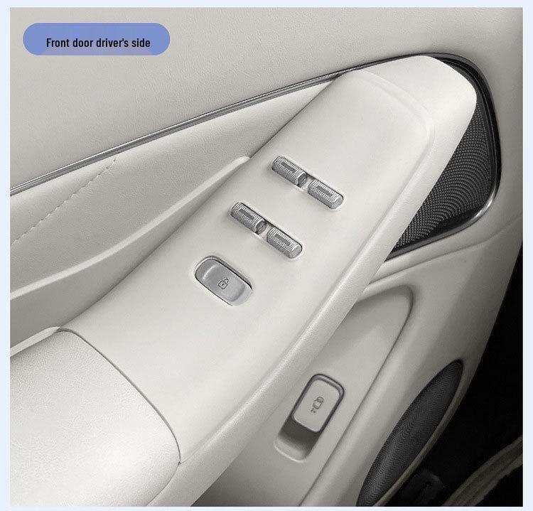 Silicone Keypad Frame Protectors for AITO M7/M8 Car Window Lift Panel (26 Models)