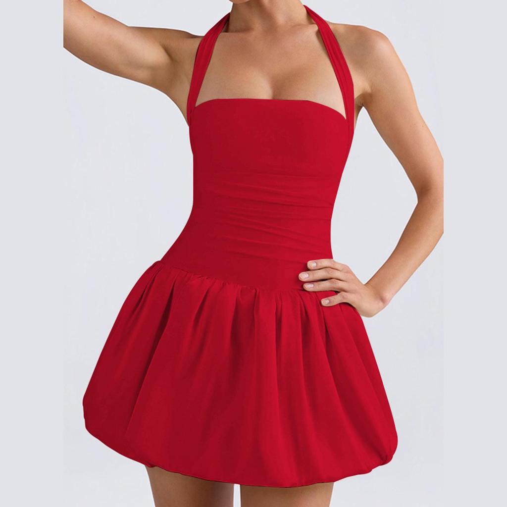 2024 Summer Trend: Sexy One-Shoulder Backless Lace-Up Princess Dress for Women