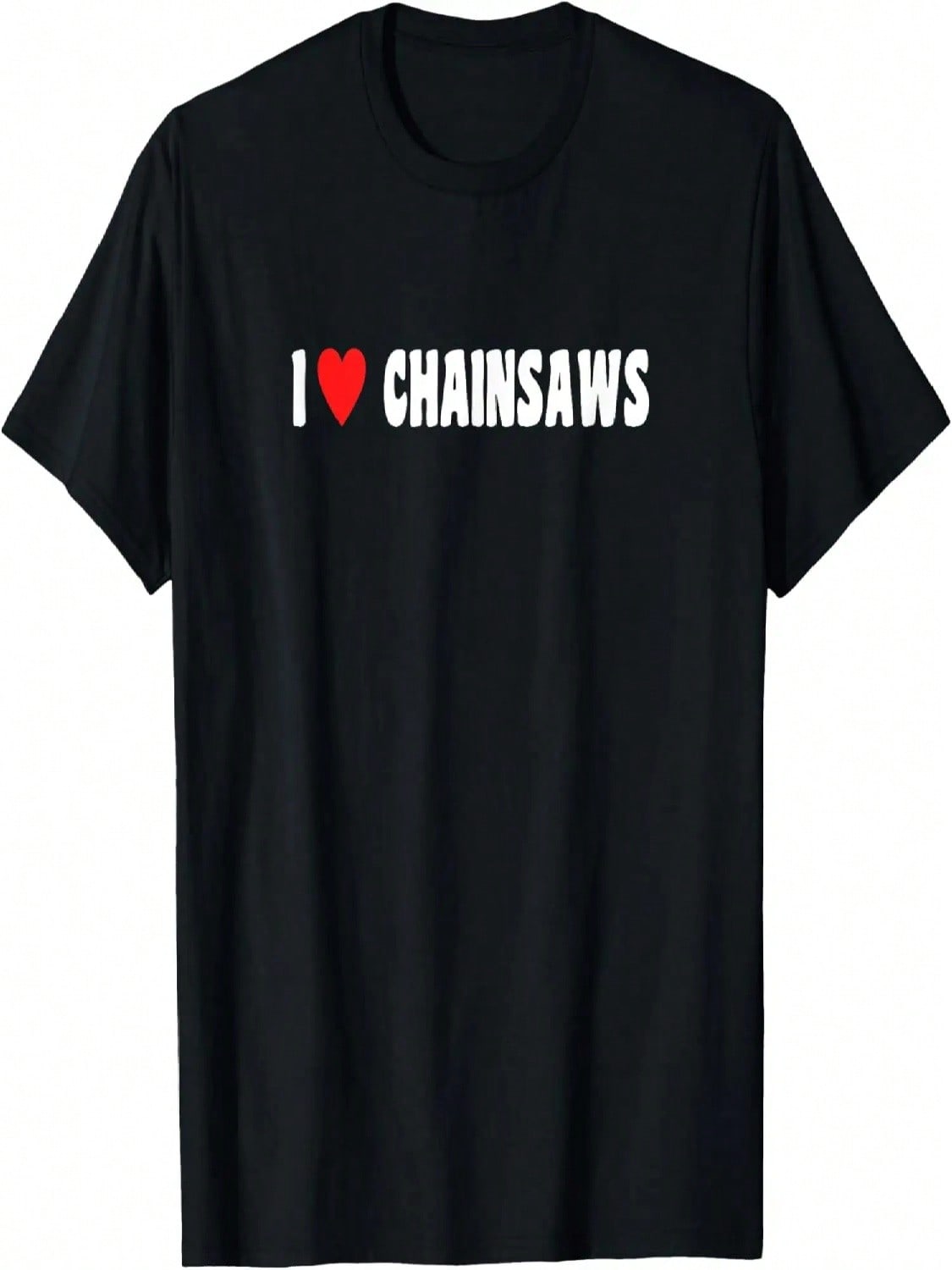 Retro Logger Lumberjack Arborists I Love Chainsaw T-Shirt S разноцветный