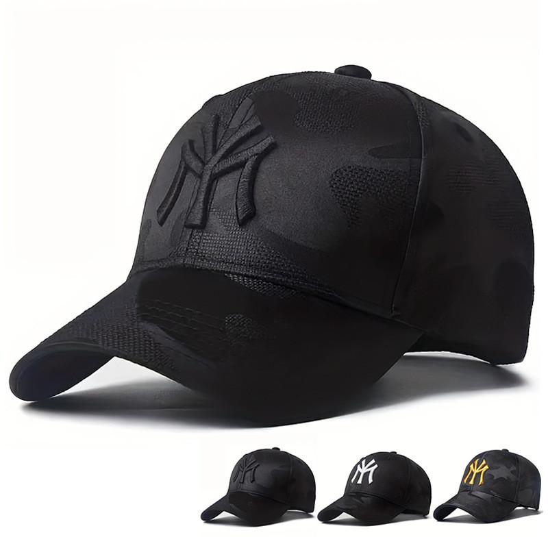 Casual Camouflage Baseball Cap With Adjustable Fit For Spring And Autumn Men