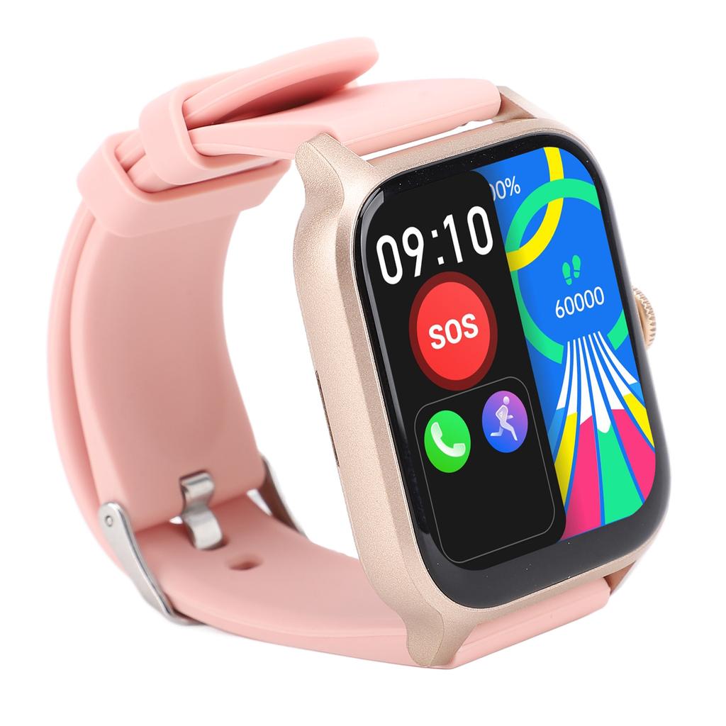 Smart Watch for Men Women 1.85 Inch Full Color Touchscreen IP68 Water Resistant Sleep Monitoring