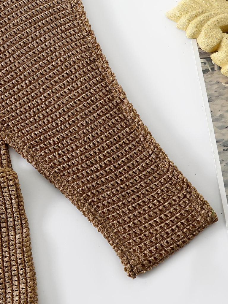 2026 Evropský a Americký Sexy Třídílný Bikini Plavky s Zavazováním za Krk Jednobarevné pro Ženy