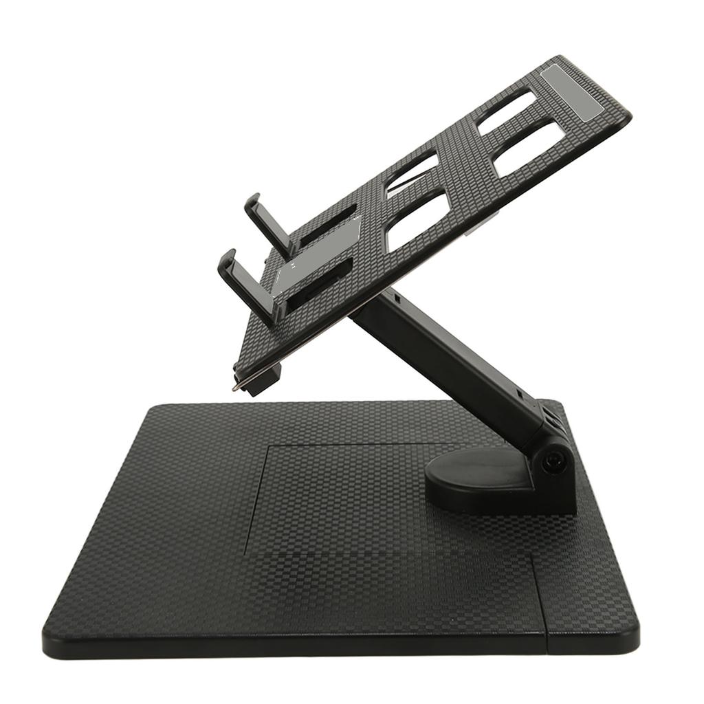 Laptop Stand with 360 Degrees  Rotating Base Adjustable Multifunction Ergonomic Laptop Riser Collapsible