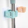 Creative Traceless Mop Clip: No-Punch Broom Holder & Adhesive Hook Hanger