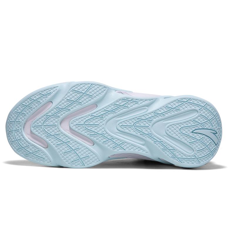 Anta Kids Red Flame Comfortable Versatile Non-Slip Wear-Resistant Low-Top Running Shoes Kids sneaker White Pink 322315511-2