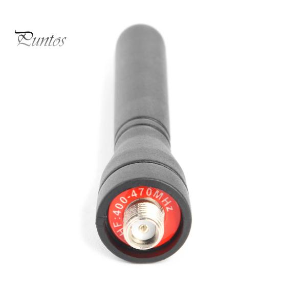 Gumová anténa s vysokým ziskem 10W 2,15dBi vysílačka rádiové komunikace zesilovač vzdálenosti pro Baofeng BF-UV5R UV6R 888S SMA-F