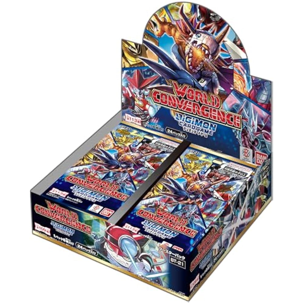 Bandai (BANDAI) Digimon Card Game Booster Pack WORLD CONVERGENCE [BT-21] (BOX) 24 Packs
