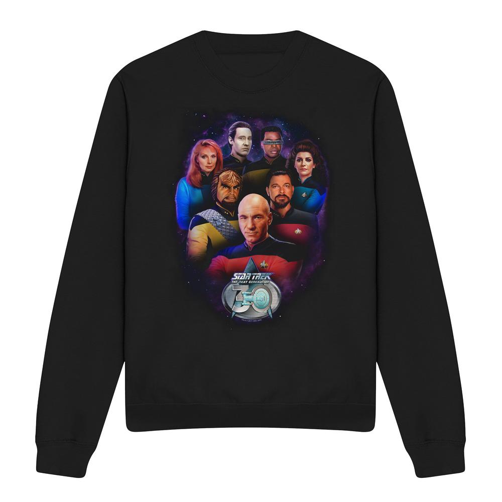 Star Trek Unisex Adult 30 Crew Sweatshirt