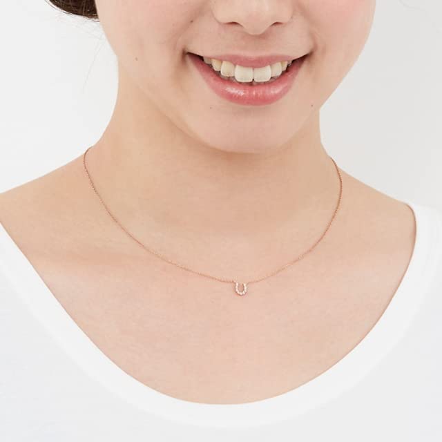 ESTELLE Diamond 10K Pink Gold Necklace 0344-0192-0018-0000
