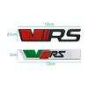 AES1  Alloy Car Front Grille Badge Rear Trunk Sticker Emblem for Skoda VRS Logo Kodiaq Karoq Tour RS Superb Octavia Yeti Fabia Rapid