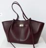 Korean Style Large Capacity Tote - Casual Work Commute Essential Women's Handbag