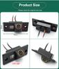 AHD 1080P 1000TVL Vehicle Plate Reverse Backup Camera For VW Volkswagen Santana Polo(3C) Tiguan Touareg Passat B4 B5 Skoda Fabia