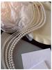High-Gloss Mother-of-Pearl Necklace: Women's Exquisite, Durable, Strong Light Baby Rice Beads Clavicle Chain