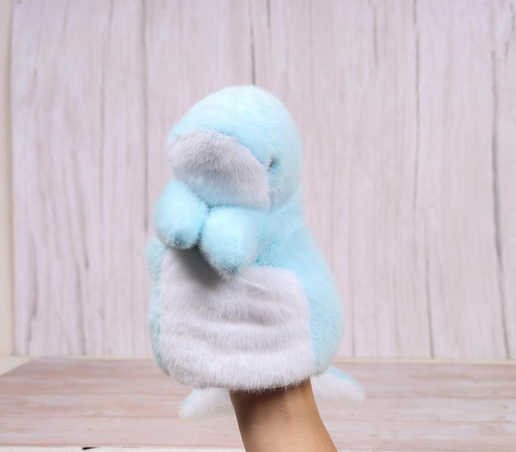 Takeoff Hand Puppet Dolphin Plush Toy