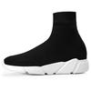 Spring Sneakers For Women Vulcanized Shoes Female Socks Shoes Trainers Women Slip-on Stretch Platform Shoes Black Sneaker Femme