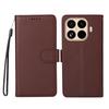 For Xiaomi 15T Pro Case RFID Blocking 3 Card Slots PU Leather Phone Cover with Wrist Strap