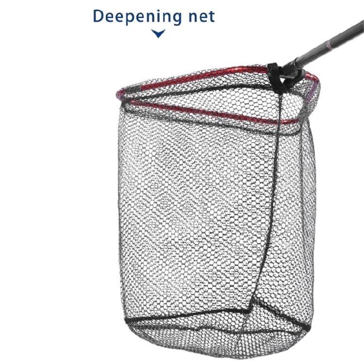 Sea Fishing Net Head Foldable Net Head Landing Net Head Replacement Aluminum Net Saltwater Fishing Tools 40cm/60cm/65cm
