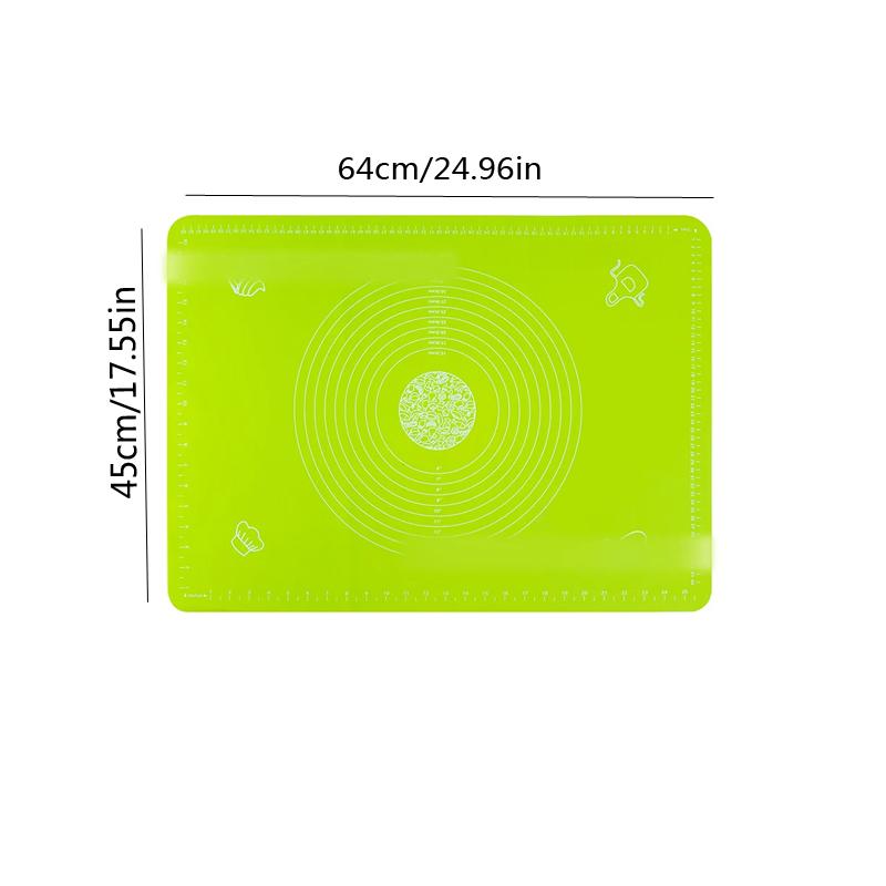 Silicone Baking Mat Thicken Pizza Dough Maker Pastry Kitchen Gadgets Cooking Tools Utensils Bakeware Kneading Accessories