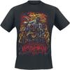 Bring Me The Horizon T Shirt Zombie Army Band Logo Official Mens Black Size S