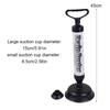 Toilet Blaster Sink Dredger Toilet Plungers Toilet Unblocker Pipeline Dredge Drain Plunger Cleaner