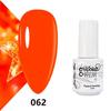 GELPOLISH Nail Art Set: Base, Top Coat, Transparent & White Gel Polishes
