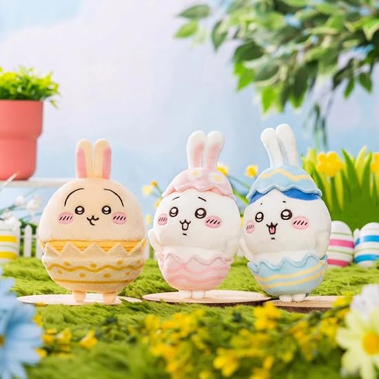 Chiikawa It's Almost Easter Mascot Plush (Hachiware)