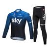 Maglia da Ciclismo Uomo Donna Manica Lunga Traspirante Abbigliamento Performance Ciclismo su Strada Mountain Bike