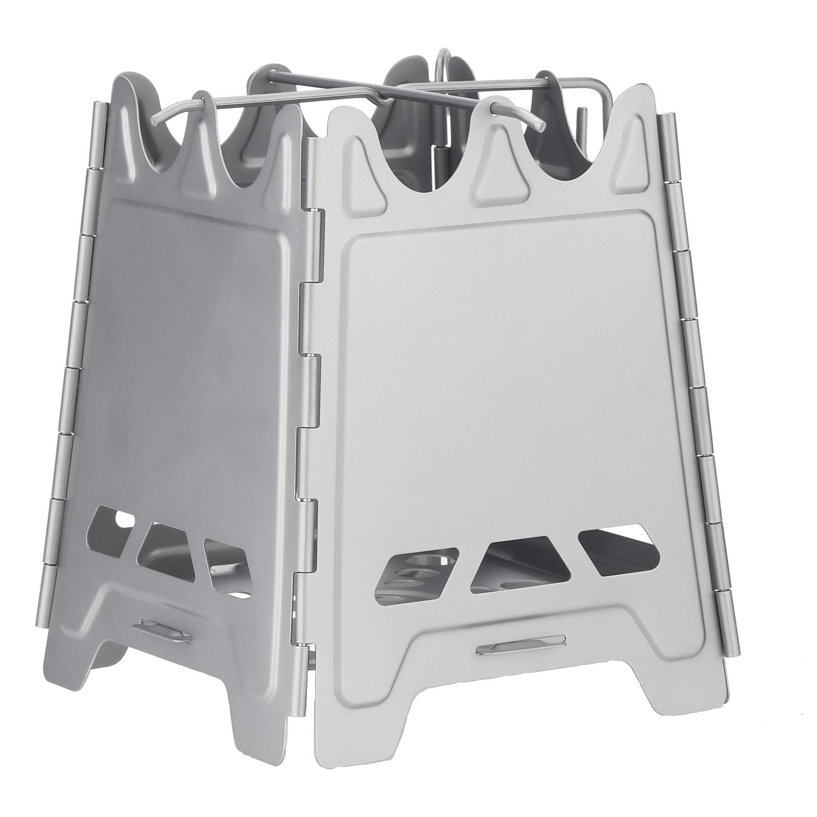 Уличные мини-костровища складная Ti костровая печь шарнирная дровяная печь для кемпинга — фото 2