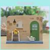 Cat Pvc Miniature House Scene Decor With 3d Printing For Garden And Gift Use