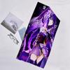 1pc Genshin Impact Beelzebul2 Beach Towel, Beach and Seaside Swimming Pool Equipment, Fashion Pattern, Rectangular, Travel Essentials