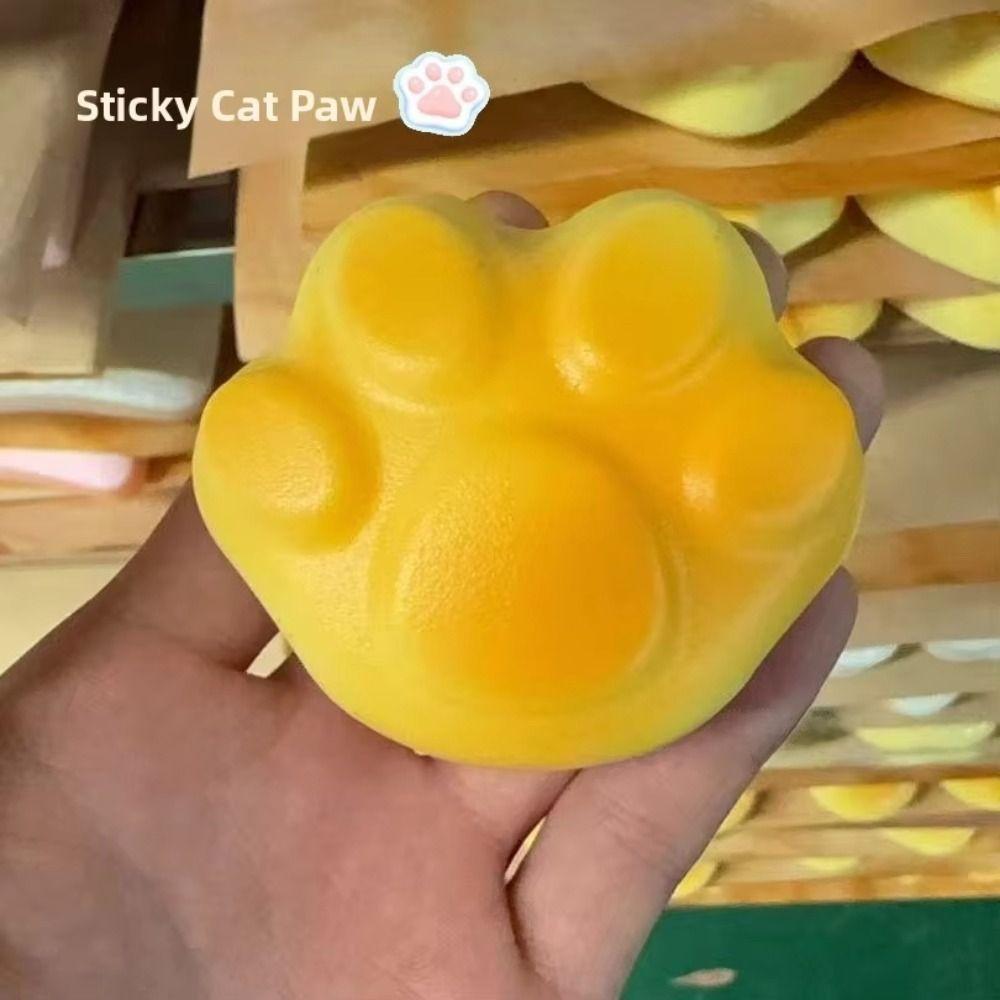 Langsam aufgehendes Croissant Squishy Spielzeug Klebriges Slow-Rebound Spielzeug Sensorischer Fidget Ball Für Schüler