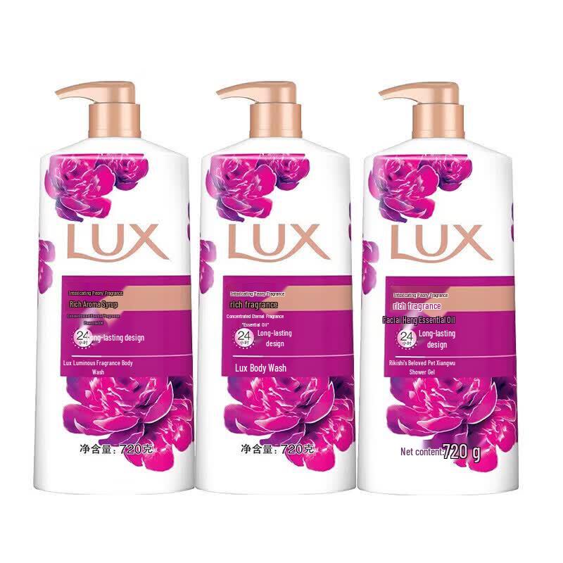 LUX Peony Scent Moisturizing Shower Gel
