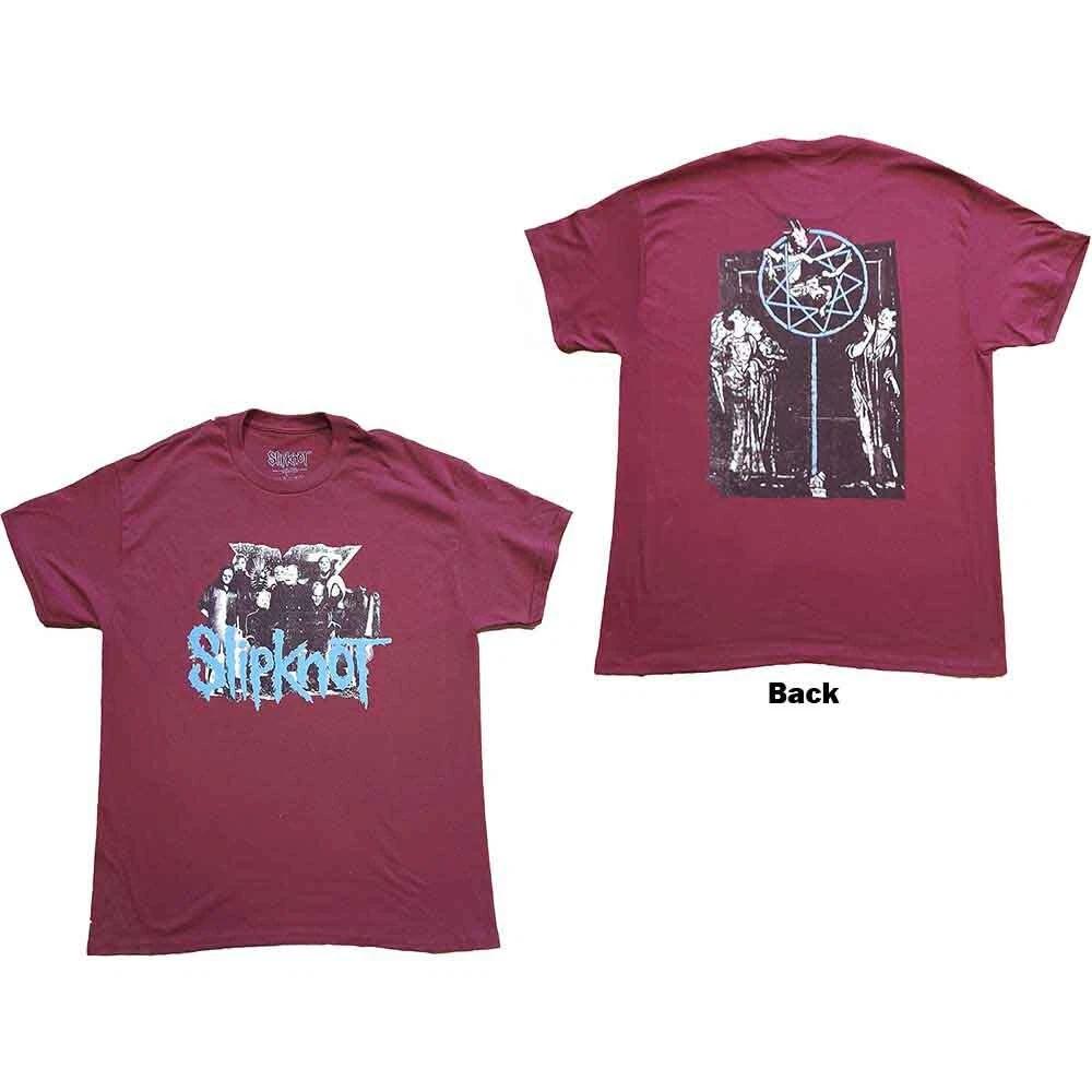 Футболка унисекс Slipknot: Козлиный Логотип Демон (Назад Печать) (XX-Large) 3XL