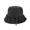 Winter Warm Rabbit Ladies Large Outdoor Terry Towelling Faux Fur Vintage Girls Plush Fur Thicken Stripe Bucket Cap Hat