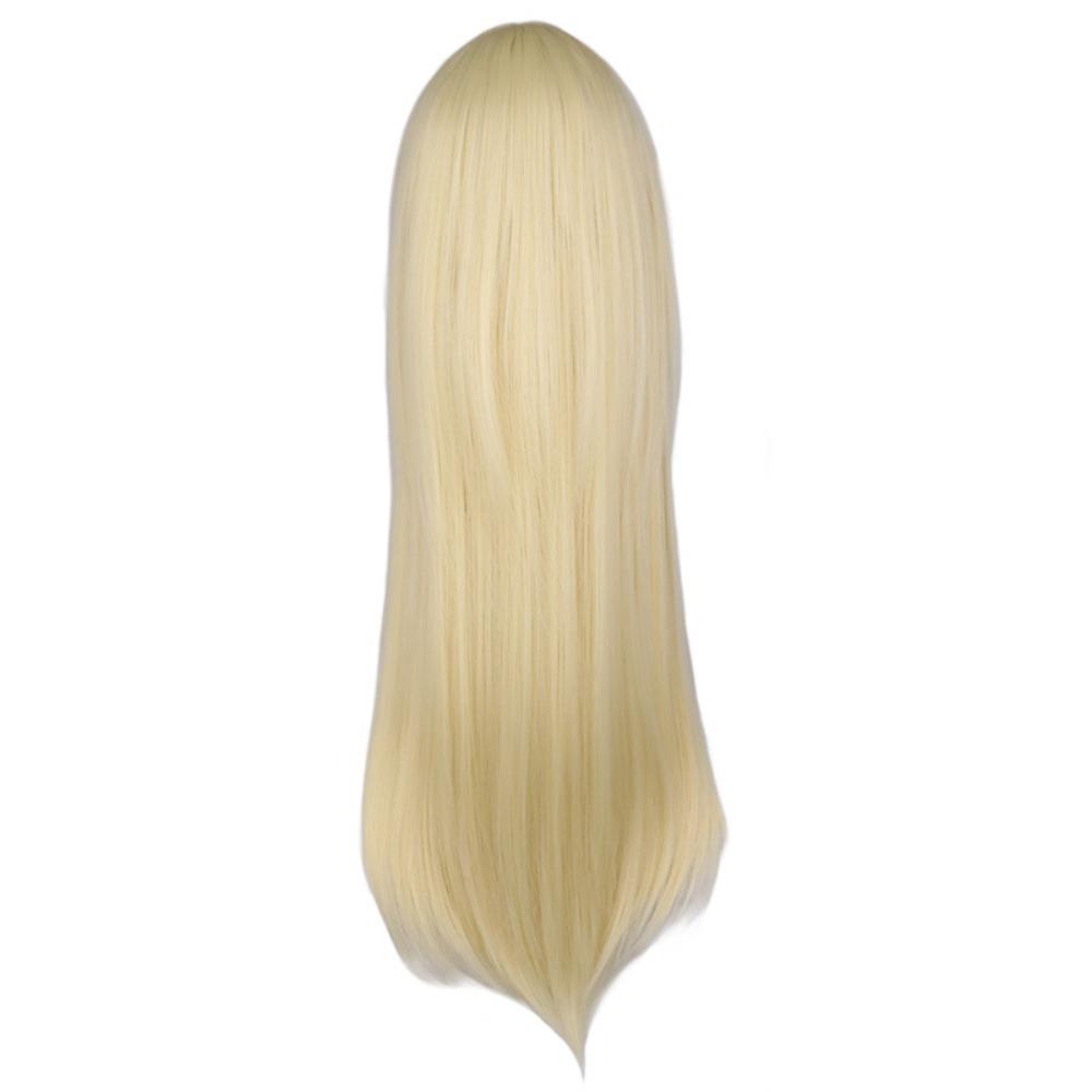 Female Colourful Cosplay Wig Heat Resistant Fiber Anime Party Wigs Long Straight Synthetic Wigs