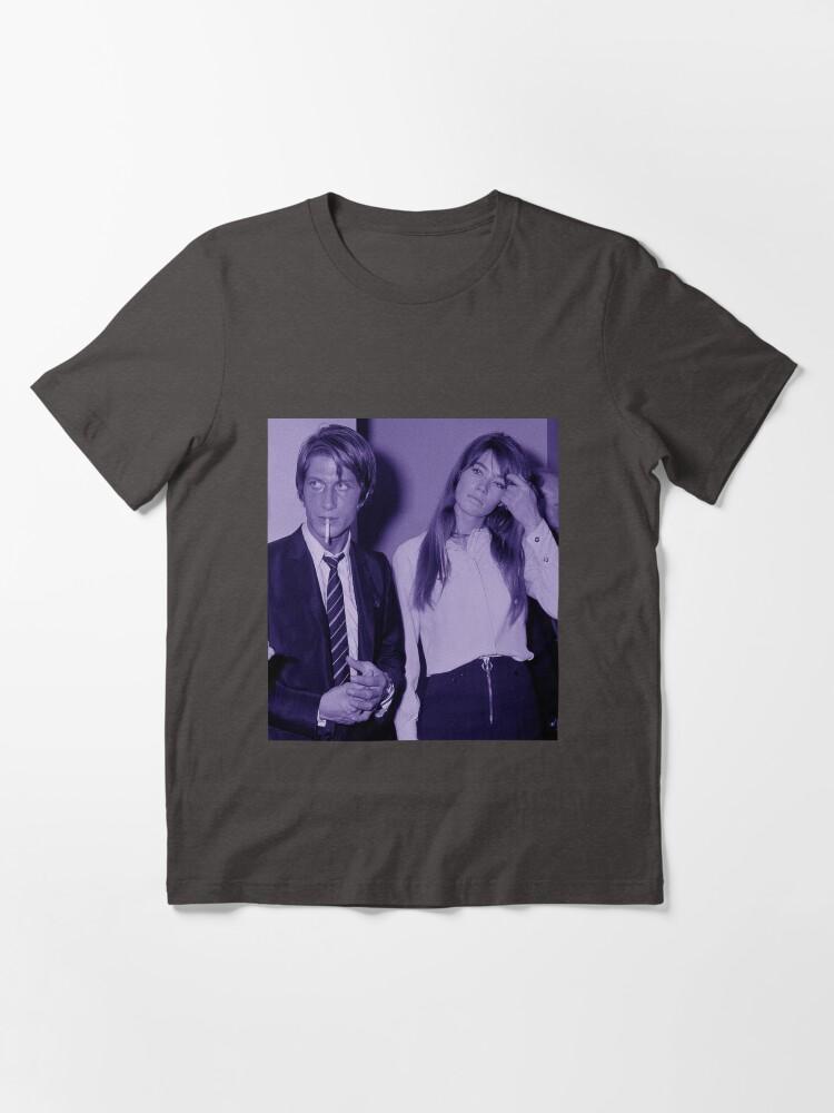Françoise Hardy Jacques Dutronc and Françoise Hardy Violet Essential T-Shirt