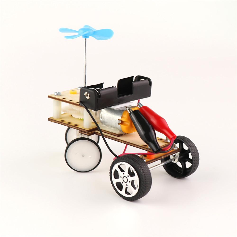 Physics STEM Technology Gadget Kids Science Toys Automatic Obstacle Avoidance Car Educational Toys for Children DIY Craft