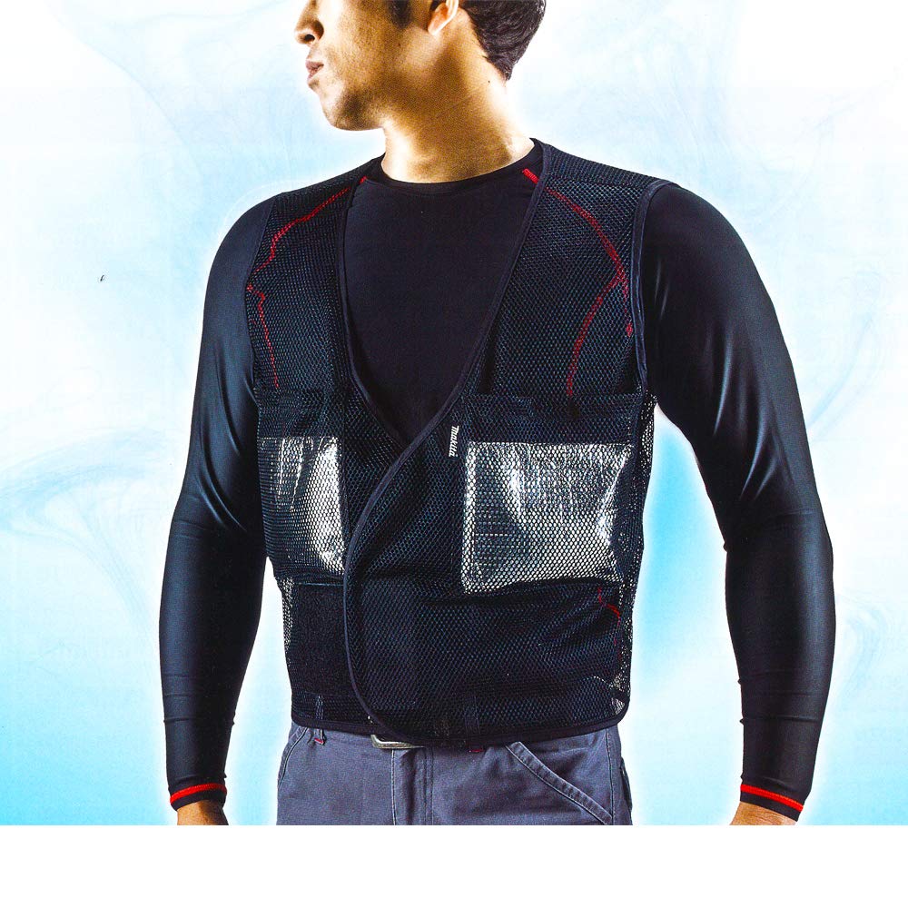 Makita Chladicí vesta Šedá S-L A-68688