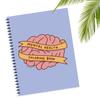 Mental Health Coloring Book Stress Relief Self-Care Inspirational Quotes Paper Color Bleeding Prevention Notebook