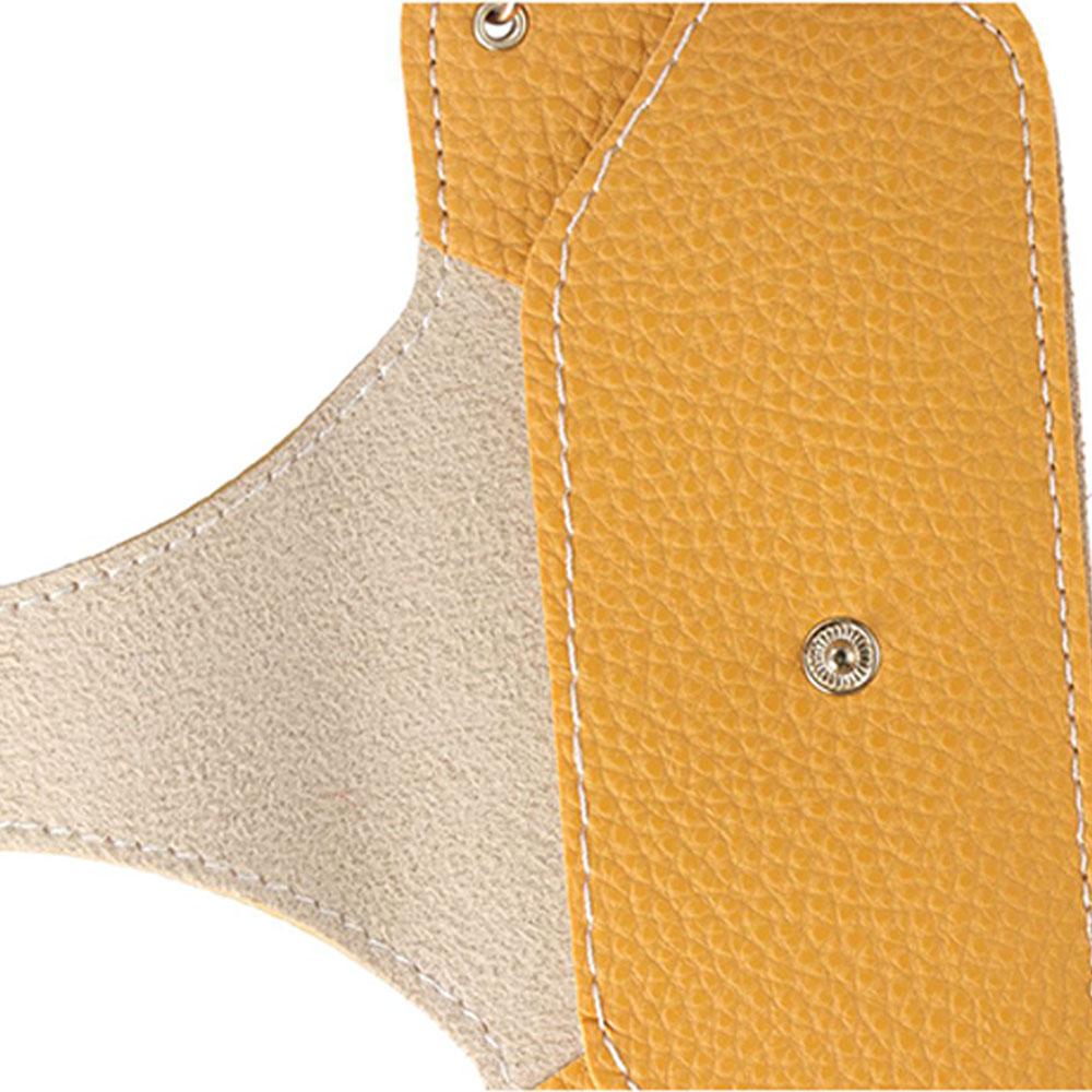 Holder Eyeglasses Protective Box PU Leather Sunglasses Bag Camellia Glasses Case Eyewear Holder